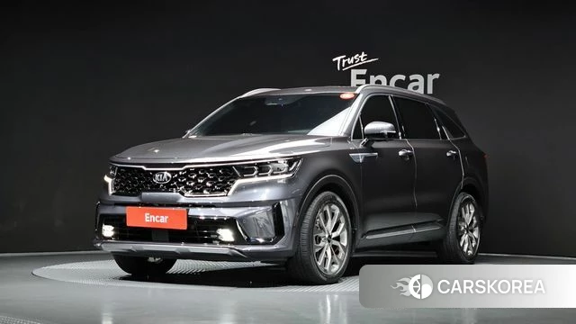 Kia Sorento 4th Generation 2020 Серый из Кореи