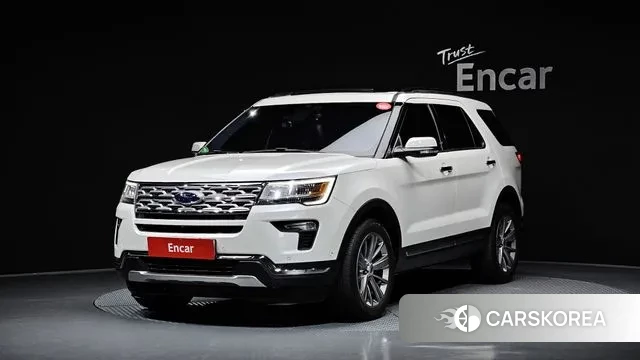 Ford Explorer 2018 Белый из Кореи