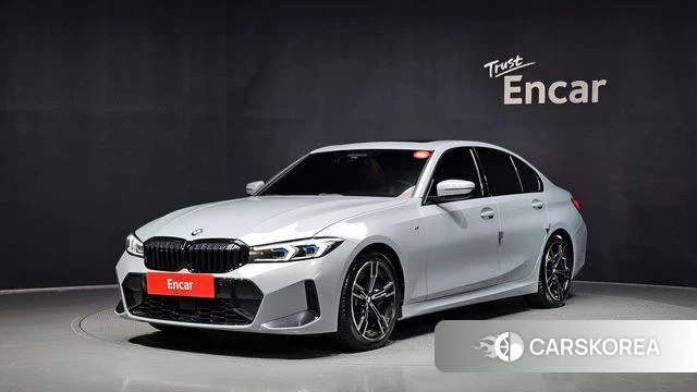 BMW 3 Series (G20) 2023 Светло-серебряный цвет из Кореи