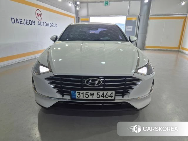 Hyundai Sonata (DN8) 2019 Белый из Кореи