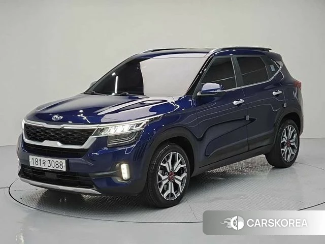 Kia Seltos 2020 Синий из Кореи