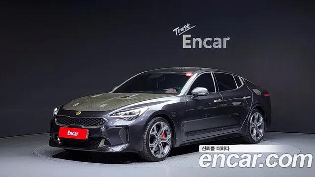 Kia Stinger 2019 Серый из Кореи