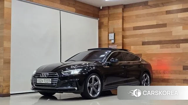 Audi A5 (F5) 2019 Черный из Кореи