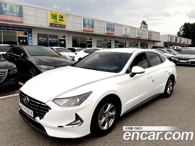 Hyundai Sonata (DN8) 2019 Белый из Кореи