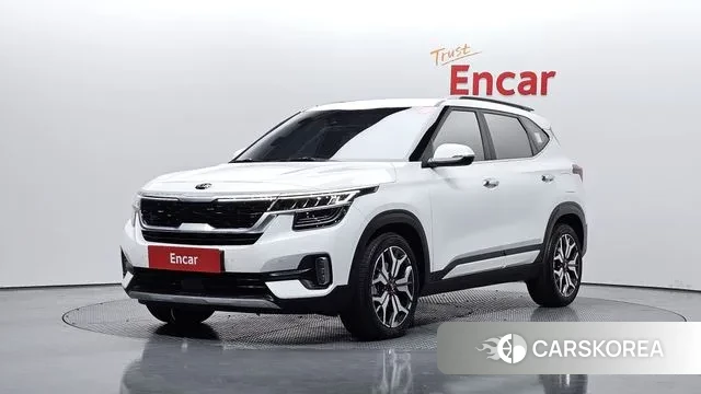 Kia Seltos 2021 Белый из Кореи