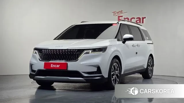 Kia Carnival 4th generation 2023 Белый из Кореи