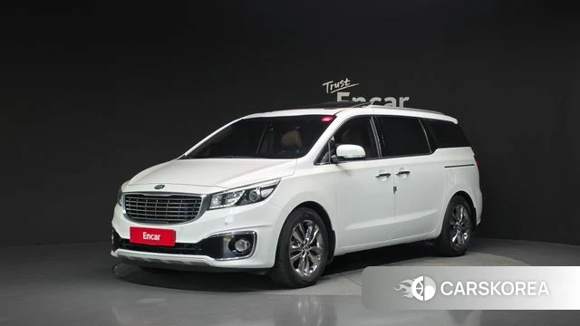 Kia All New Carnival 2018 Белый из Кореи