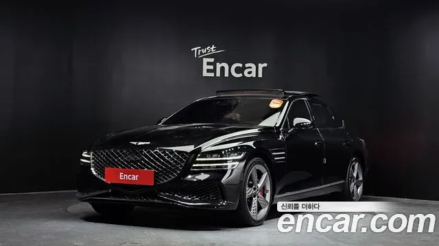 Genesis G80 (RG3) 2022 Черный из Кореи