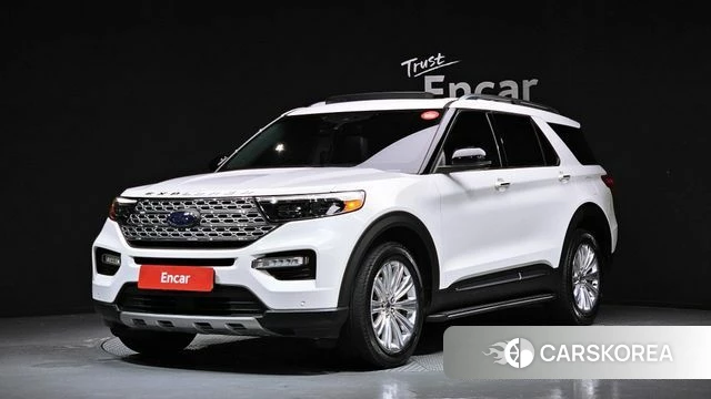 Ford Explorer 6th Generation 2020 Белый из Кореи