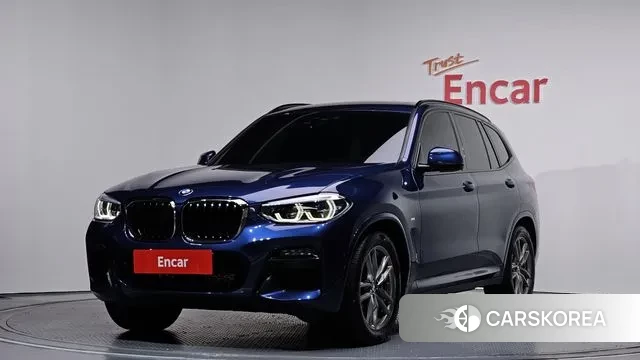 BMW X3 (G01) 2021 Синий из Кореи