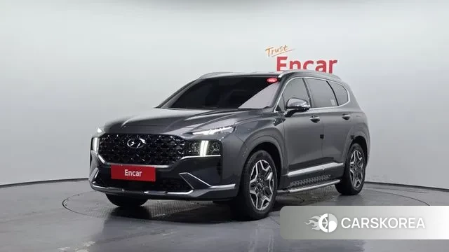 Hyundai The New Santa Fe 2021 Серый из Кореи
