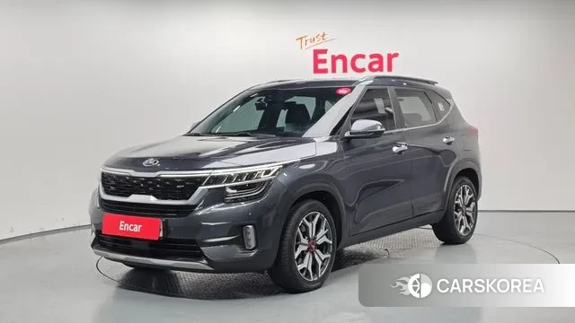 Kia Seltos 2021 Серый из Кореи