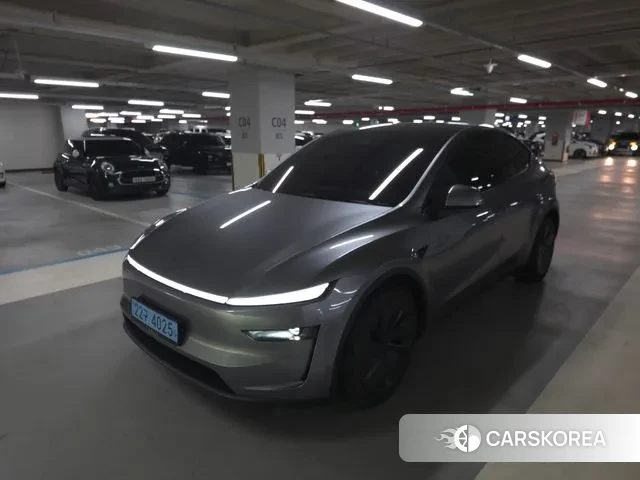 Tesla Model Y 2025 Серебряный из Кореи