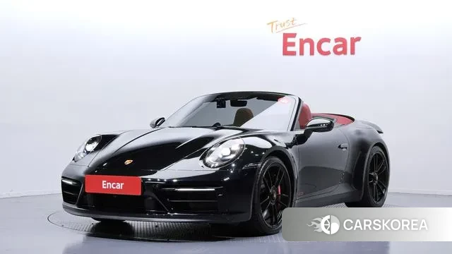 Porsche 911(992) 2022 Черный из Кореи