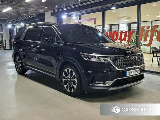Kia Carnival 4th generation 2021 Черный из Кореи