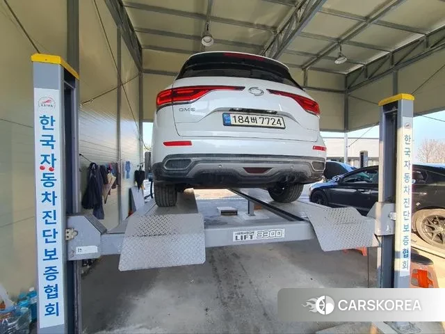 Renault Korea (Samsung) The New QM6 2022 Белый из Кореи