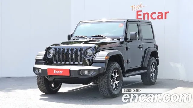 Jeep Wrangler (JL) 2021 Черный из Кореи
