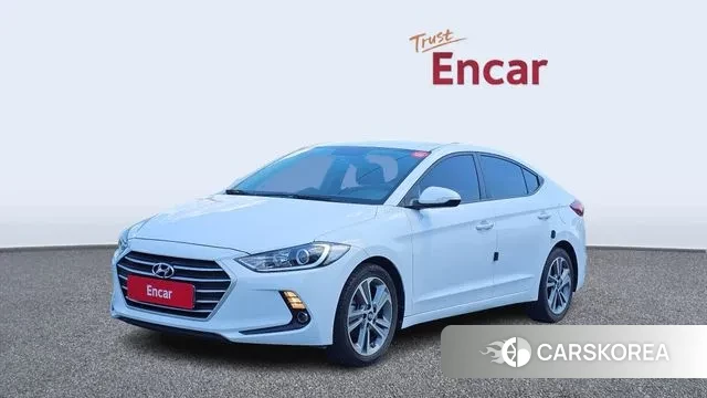 Hyundai Avante AD 2018 Белый из Кореи