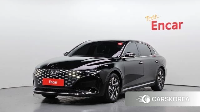 Hyundai The New Grandeur IG Hybrid 2020 Черный из Кореи