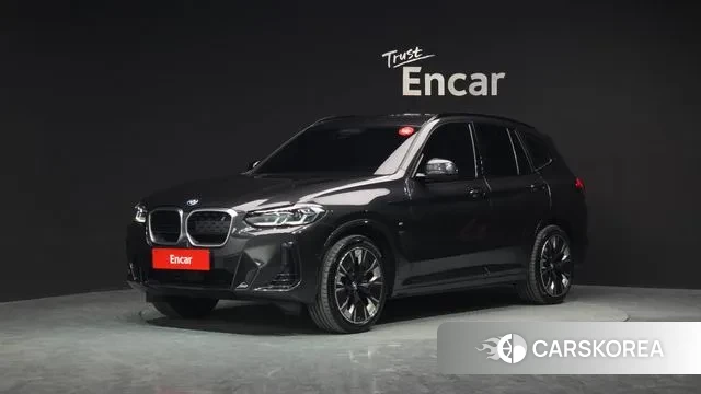 BMW iX3 2024 Серый из Кореи