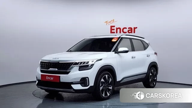 Kia Seltos 2021 Белый из Кореи