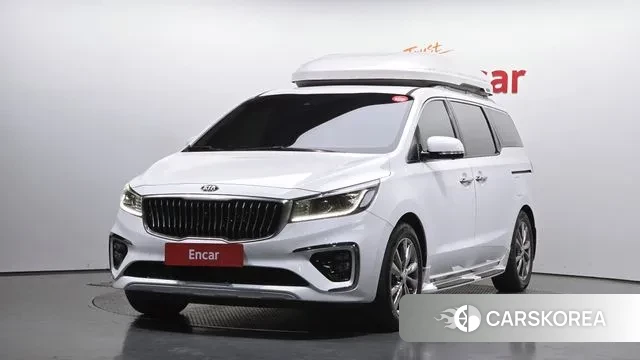 Kia The New Carnival 2019 Белый из Кореи