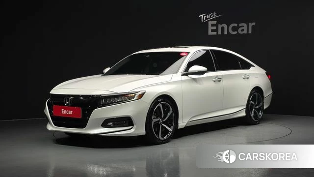 Honda Accord 10th Generation 2018 Белый из Кореи