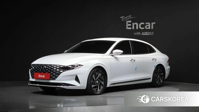 Hyundai The New Grandeur IG Hybrid 2022 Белый из Кореи