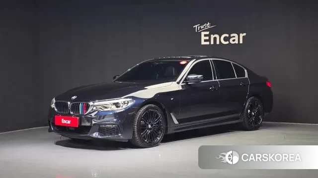 BMW 5 Series (G30) 2020 Синий из Кореи