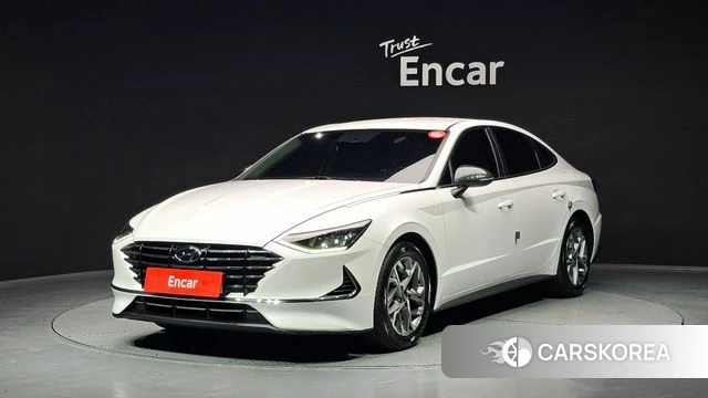 Hyundai Sonata (DN8) 2022 Белый из Кореи