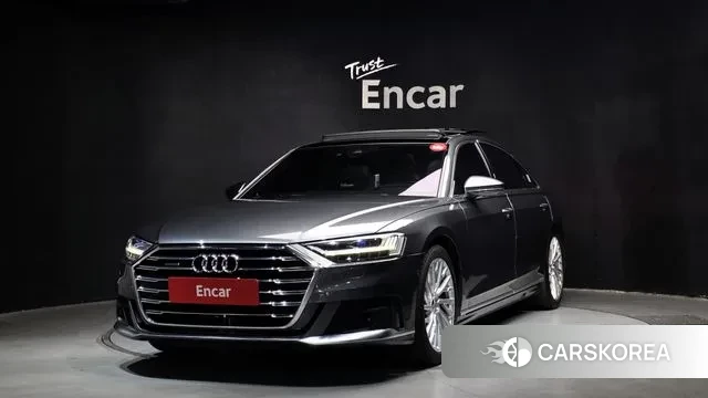 Audi A8 (D5) 2021 Серый из Кореи