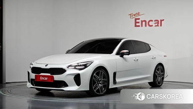 Kia Stinger Meister 2021 Белый из Кореи