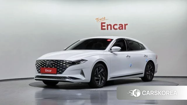Hyundai The New Grandeur IG Hybrid 2020 Белый из Кореи