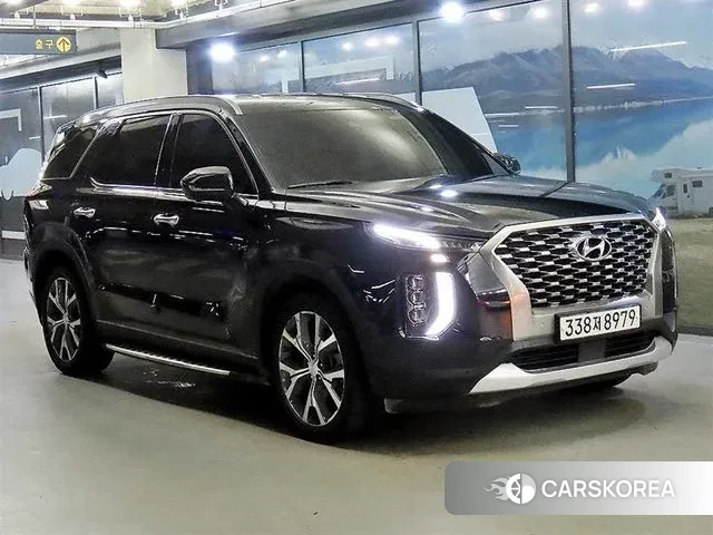 Hyundai Palisade 2021 Синий из Кореи