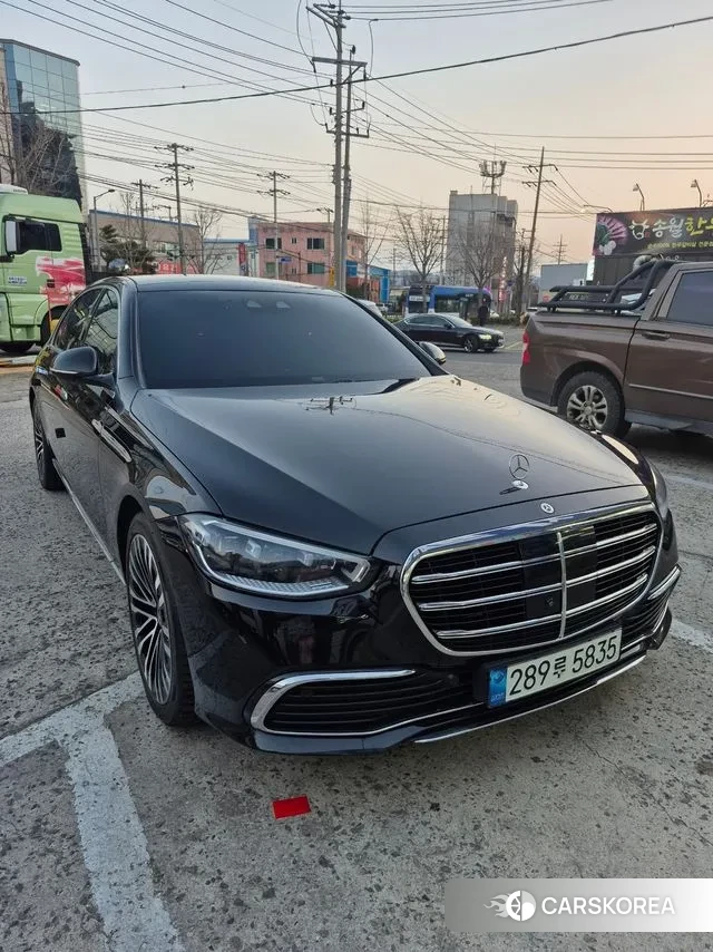 Mercedes-Benz S-Class W223 2023 Черный из Кореи
