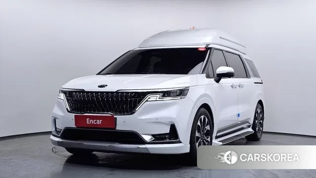 Kia Carnival 4th generation 2021 Белый из Кореи