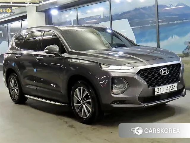 Hyundai Santa Fe TM 2018 Серый из Кореи