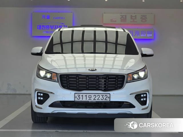 Kia The New Carnival 2020 Белый из Кореи