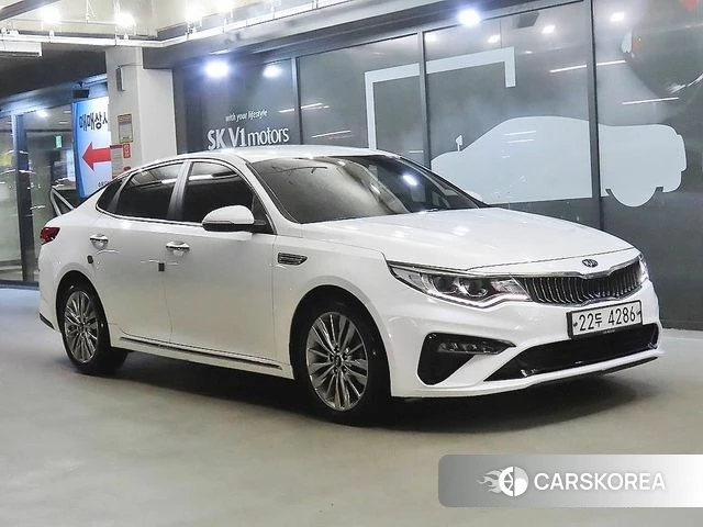 Kia The New K5 2nd generation 2018 Белый из Кореи