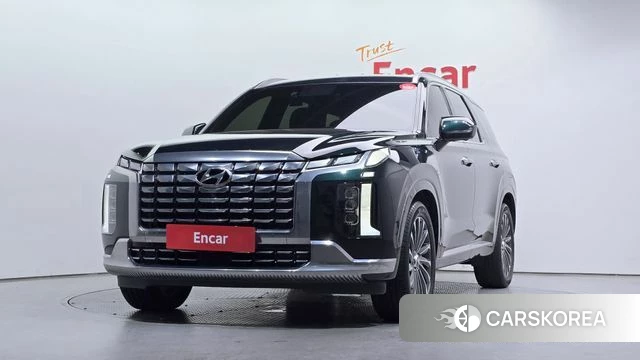Hyundai The New Palisade 2022 Темно-зеленый из Кореи