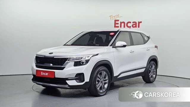 Kia Seltos 2021 Белый из Кореи