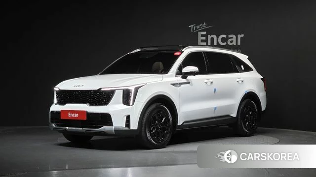 Kia The New Sorento 4th Generation 2024 Белый из Кореи