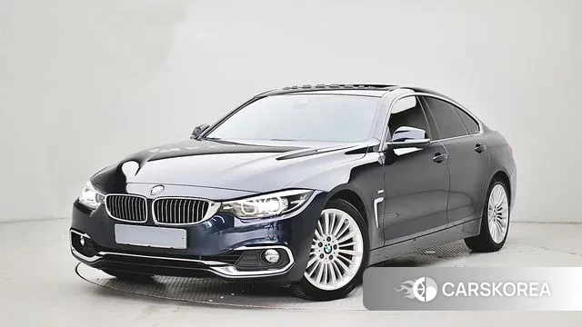 BMW 4 Series (F32) 2018 Синий из Кореи