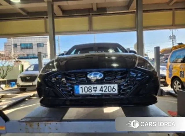 Hyundai Sonata (DN8) 2022 Черный из Кореи