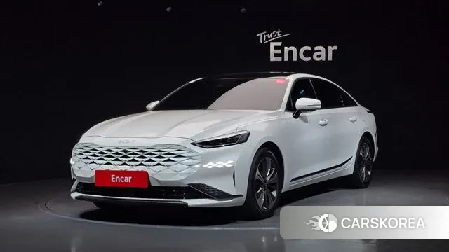 Kia K8 Hybrid 2022 Белый из Кореи
