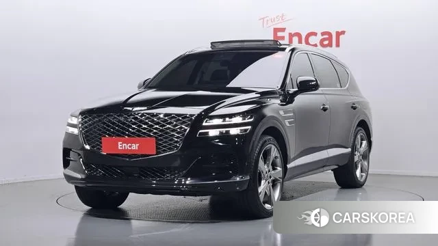 Genesis GV80 2021 Черный из Кореи