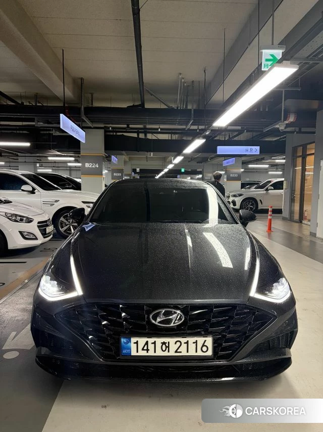 Hyundai Sonata (DN8) 2022 Серый из Кореи