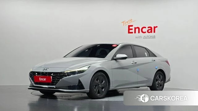 Hyundai Avante Hybrid (CN7) 2021 Серый из Кореи