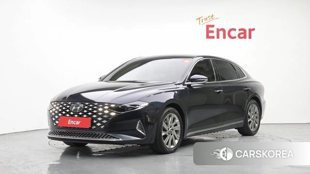Hyundai The New Grandeur IG Hybrid 2021 Синий из Кореи