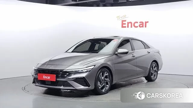 Hyundai The New Avante (CN7) 2023 Серый из Кореи